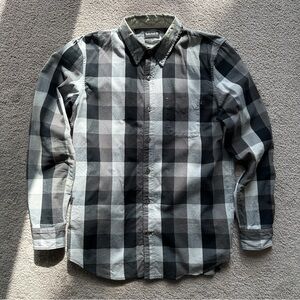 Timberland Checkered Long-Sleeve Button Down Shirt